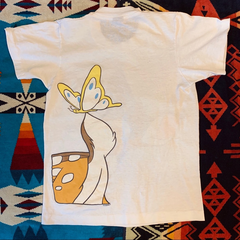 Vintage Walt Disney Bambi wraparound tee shirt!!!! - Picture 2 of 2